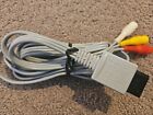 Genuine OEM Nintendo Wii A/V AV Audio Video Composite Cable Cord RVL-009 USA