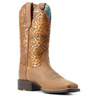 Ariat® Ladies Round Up Brown & Copper Emboss Western Boots 10044431