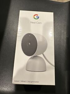 Google - Nest Cam (Wired) - Snow (2nd Generation)
