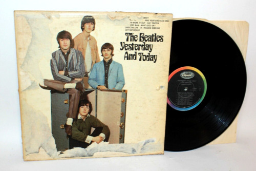 The BEATLES Yesterday and Today BUTCHER COVER Mostly Unpeeled 2nd State 1966