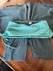 Melodia Designs Light Dark Green Stretch Belly Dance Fusion Yoga Pants Size S/M