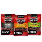 15 Pack - Jack Link's Bulk Beef Jerky Jalapeño Peppered (15 - 1.25 Oz. Bags)