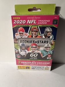 2020 Panini Football Rookies & Stars Sealed 60 Card Hanger Box