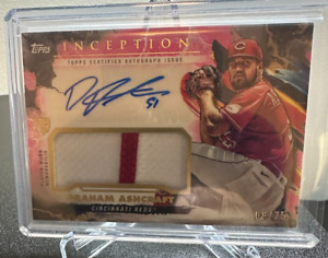 New Listing2023 Topps Inception Graham Ashcraft Magenta Rookie Patch Auto Autograph #8/75