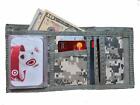 PACK OF 6 Tri-Fold Digital ACU Army Military Digital Camo Cloth Wallet WHOLESALE