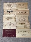 Lot of 10 Wooden Wine Wood Panels Box Crate - Free Shipping Lot 16