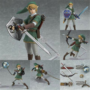 NewThe Legend of Zelda: Twilight Princess Link Figure Figma 320 Model Toy in Box