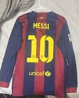 FC Barcelona 2014/15 Home Jersey  Messi #10 Size Medium Long sleeve