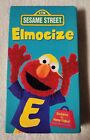 ELMOCIZE Sesame Street VHS Video Tape 1996 Muppets CTW Jim Henson Elmo Exercise