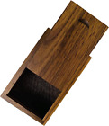 Small Wood Gift Box with Sliding Lid, Sliding Top Tiny Wooden Keepsake Box USB B
