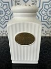 THL Farmhouse Flour Canister Jar Lace Lattice Top Classic French Chic Home