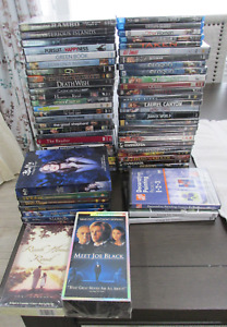 BULK LOT SEALED DVD & Blu-Ray & VHS-Collection  53 Great Titles Movies & More!