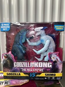 Godzilla x Kong The New Empire - Godzilla vs Shimo 2 PACK  - IN HAND - FAST SHIP