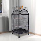 Large Bird Cage Large Play Top Parrot Finch Cage Cockatiel Cockatoo with Stand