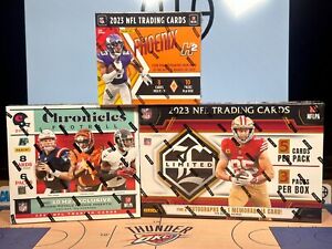 Indianapolis Colts 21-23 NFL 3-Box 1/3 LIMITED Hobby Box Break CHRONICLES H2