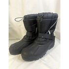 George Men's Black TPR Shell Waterproof Outdoor Mid-Calf Winter Boots Size US 12