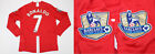 manchester united jersey 2007 2008 shirt long sleeve ronaldo premier league styl