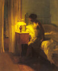 Peter Vilhelm Ilsted - In the bedroom Oil Painting repro 20