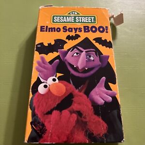 Elmo Says Boo! by Sesame Street (VHS, Aug-1998, Sony Music Distribution (USA))