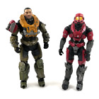 Halo Jorge & Hazop Red Action Figures McFarlane 5.5 Inches 2010 2011 (Lot of 2)