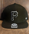 Pittsburgh Pirates '47 Captain Snapback adjustable hat adult Flat bill