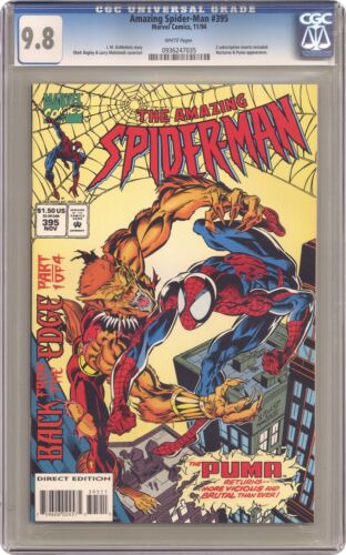 Amazing Spider-Man #395 CGC 9.8 1994 0936247035