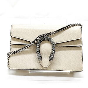Gucci Crossbody bag  White Leather 1280003