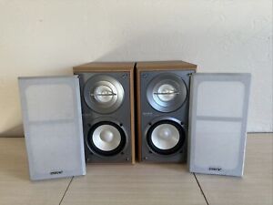 Sony SS-CRB5 Bookshelf Speakers 2 Way Bass Reflex Pair of 2 - Working