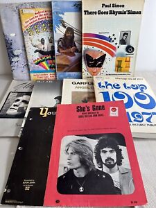 Lot 1970s FOLK, ROCK AND ROLL, GUITAR Sheet Music Song Books -8