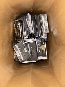 Pre recorded cassette tapes lot of 6+ old school 70s-90s?Mix Audio Maxwell XL II