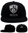 Brooklyn Nets New Adidas Team Primary Black White Snapack Era Hat Cap
