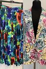 Vintage ESPRIT Lot of Two Floral Blazer Small Maxi Skirt XL 80s 90s Reseller