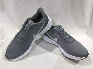 Nike Revolution 5 Cool Grey/Platinum Men's Running Shoes - Assorted Sizes NWB