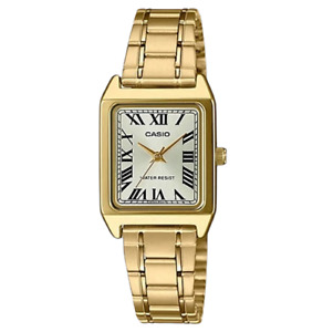 CASIO LTP-V007G-9B Stainless Steel Quartz WR Woman Metal Wrist Watch