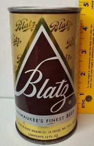 Blatz Milwaukee Finest Beer Can 12fl.oz