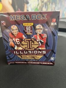 2023 Panini Illusions Football Mega Box NFL Trading Cards - Factory Sealed