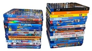 Animated Children’s 33 Blu-Ray Movie Lot