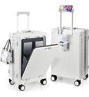 SMART LUGGAGE - 20 Inches Travel Luggage - Large Capacity And Password Lock