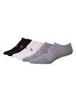 Champion Mens No Show Socks 6 Pack Double Dry Cushioned Bottom Wicking sz 6-12