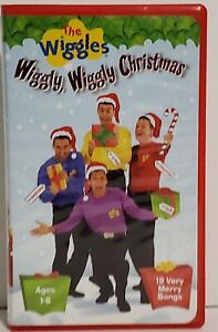 Wiggles, The: Wiggly Wiggly Christmas (VHS, 2000) Kids Movie Clamshell ShipsFast