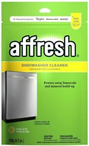 Affresh Dishwasher Cleaner Package of 6 Tablets