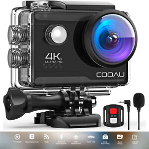 4K 20MP Action Camera UHD Underwater Camera As Go Pro Camera 170° Wide Angle
