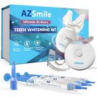 Teeth Whitening Kit with LED Light Strong Gel Tooth Tray FDA 3*3ml Peroxide Gel