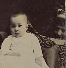 New ListingAntique Tintype Photo - Baby with His Creepy Hidden Mother