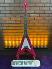 Rare Daisy Rock Comet Mini Flying V Short Scale Electric Guitar - 2000s Pink ...