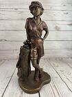 1993 Austin Productions Golf Outing Alice Heath Woman Statue Sculpture 15