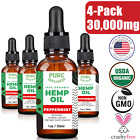Best Hemp Oil - Natural Wellness (USDA ORGANIC) Made In USA Hemp Seed Oil 4-Pack