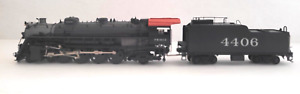 Overland Models BRASS HO Frisco #4406 4-8-2 Custom Painted by OMI New Tested