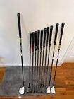 Mens Golf Club Set (Irons, wedges, woods; mixed set, mostly Taylormade RBZ)