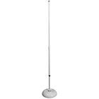 On-Stage Stands Round Base Mic Stand, White